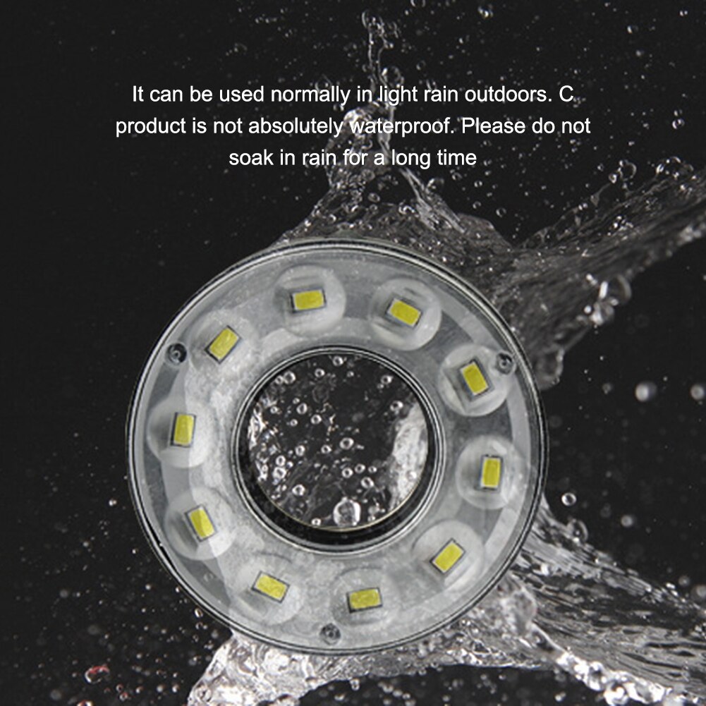 Cheap Goat Tents 10SMD LED Camping Lantern Tents Lamp Mini Portable Fishing Light Battery Powered Outdoor Hiking Night Hanging Lights Waterproof   